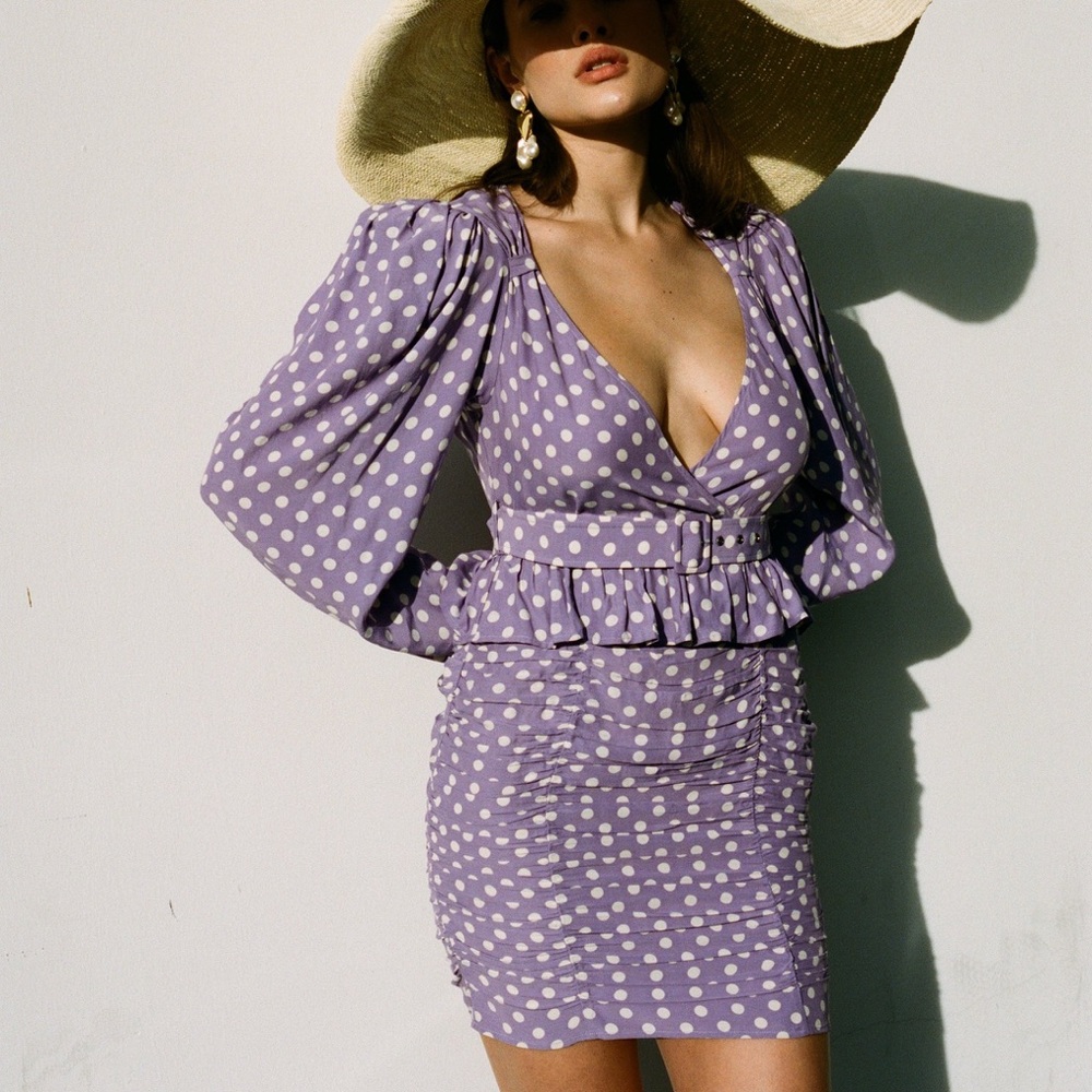 NWT LPA Ailisa Polkadot Dress